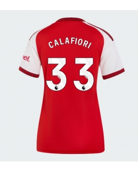 Billige Fotballdrakt Arsenal Riccardo Calafiori #33 Replika Hjemmedrakt Dame 2026-27 Kortermet Billige Fotballdrakt Arsenal Riccardo Calafiori #33 Replika Hjemmedrakt Dame 2026-27 Kortermet